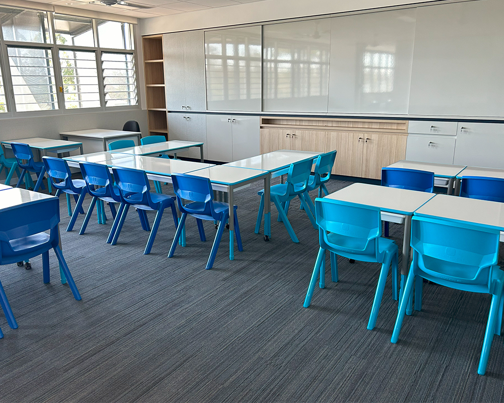 Flagstone State School Brings Learning to Life with Colour & Flexible Furniture