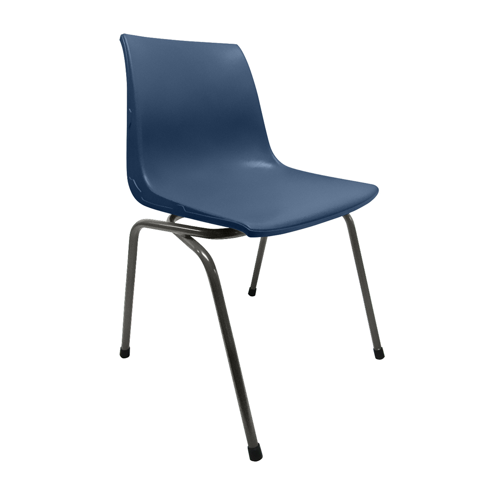 Slim n Comfy Stacker Chair Slate