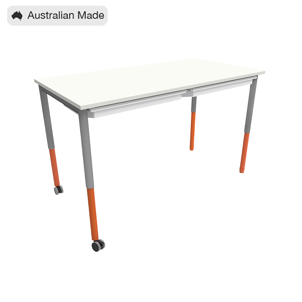Twist‘n’Lock™ Rectangle Table with Rigid Edging