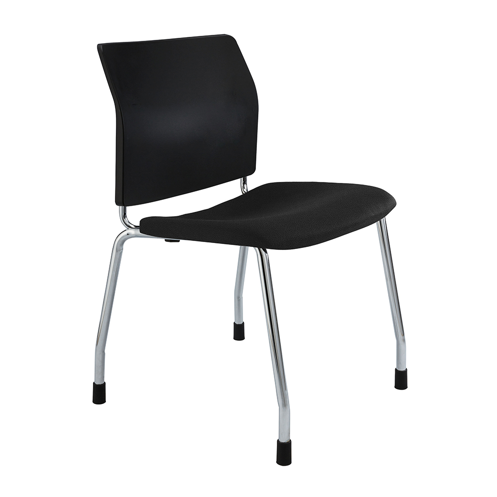 CS One 4 Leg Chair Black