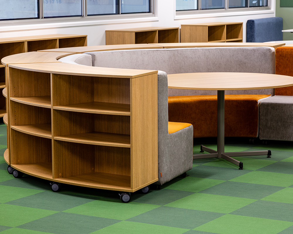 Design-conscious and functional storage solution.